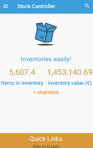 Add items to inventory
